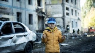 ukraina wojna dziecko
