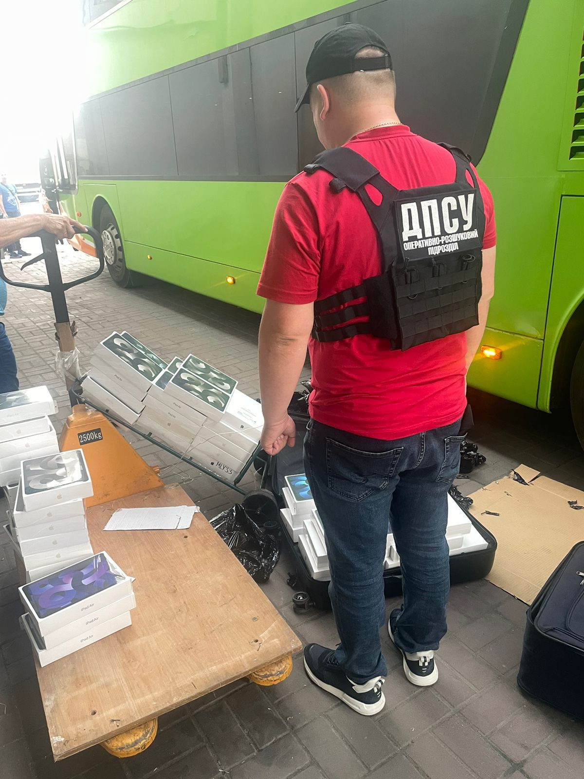 Granica polsko-ukraińska. Przemyt MacBooków i iPadów