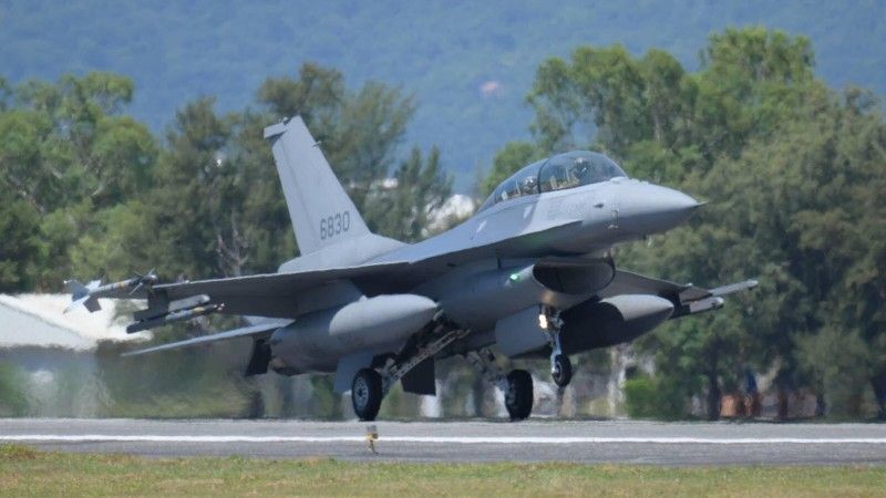 Tajwan, Chiny, Ćwiczenia, Han Kuang, Lotnisko Fengnian, lotnisko Taoyuan, F-16, Tajwańskie F-16