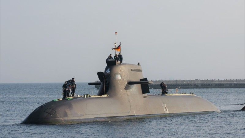 Niemiecki okręt podwodny U 33.