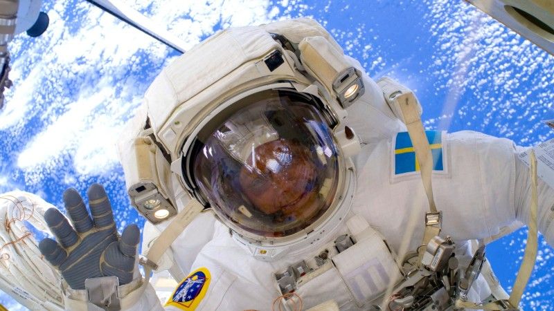 Szwedzki astronauta Christer Fuglesang