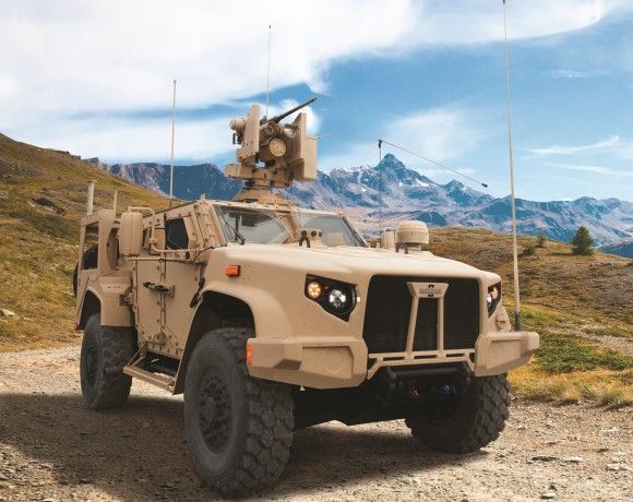 Lekki pojazd taktyczny JLTV w wariancie M1278 Heavy Guns Carrier.