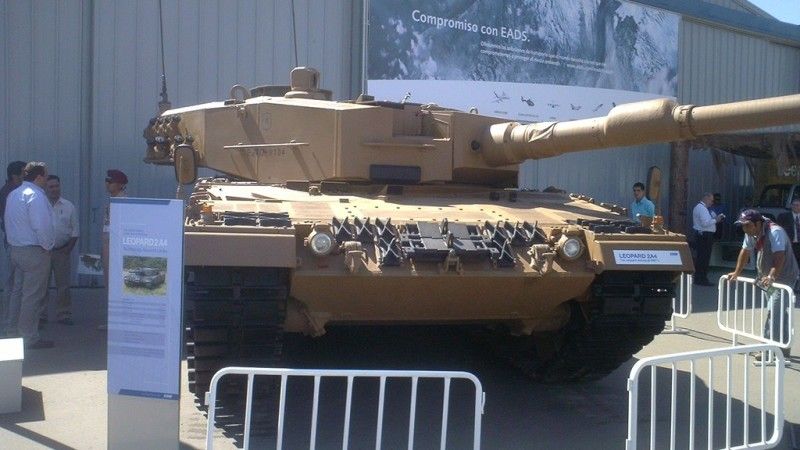 Czołg Leopard 2A4CHL.