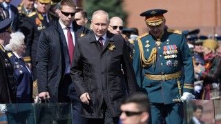 parada rosja Moskwa putin