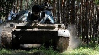 Haubica Akacja Ukraina