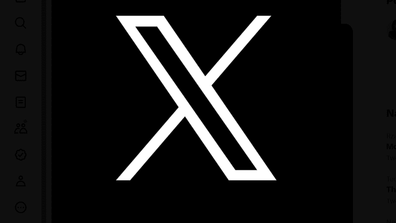 Logo X - nowej wersji Twittera Elona Muska