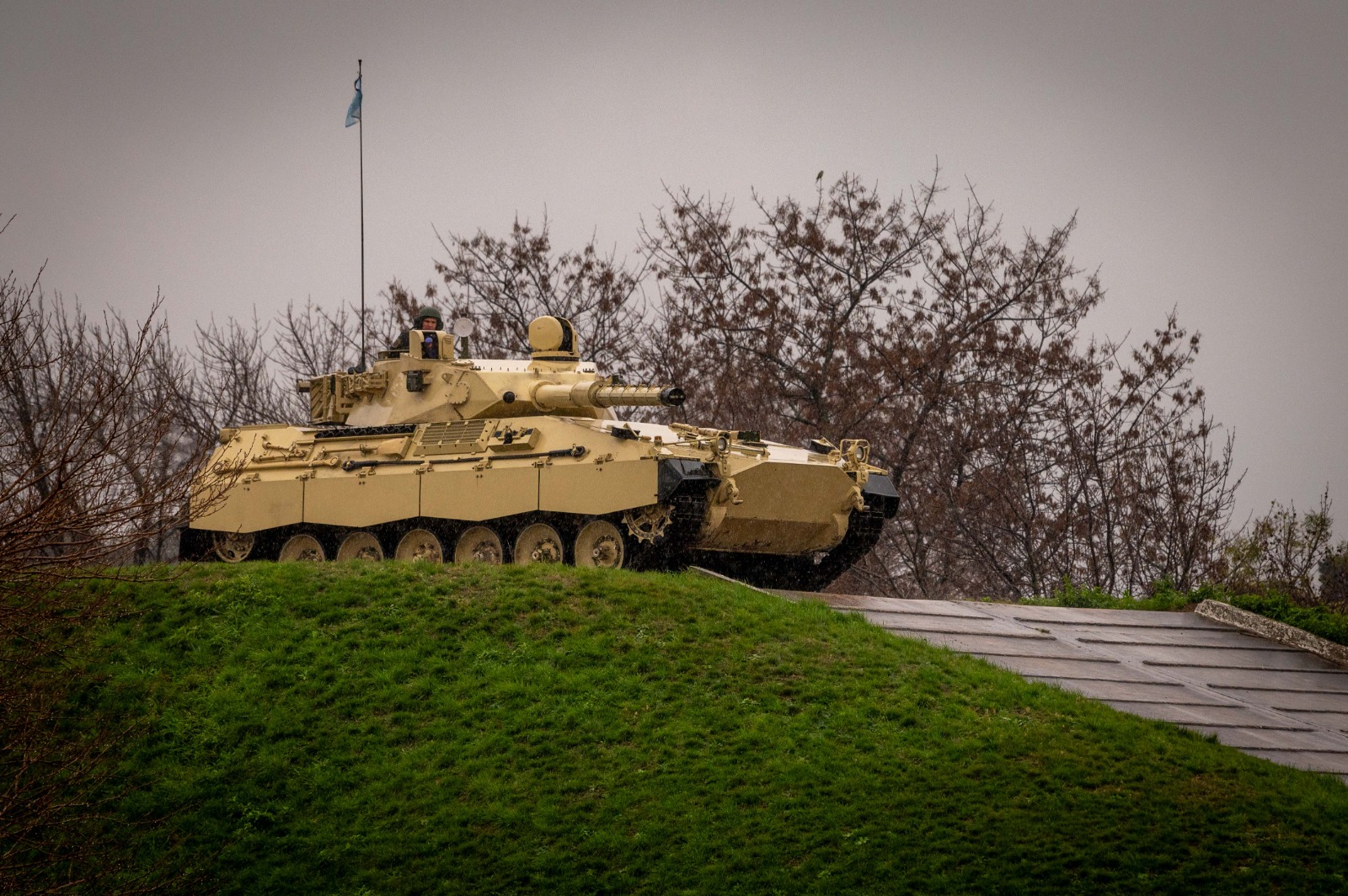 Argentina strengthens tank armor