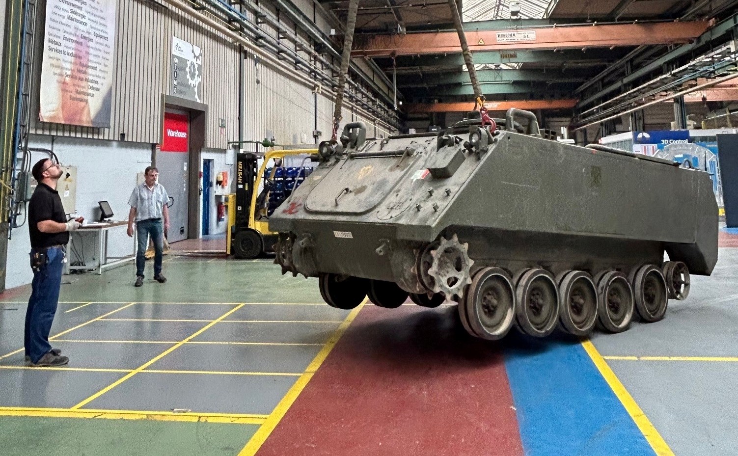 Belgia: transportery dla Ukrainy do remontu