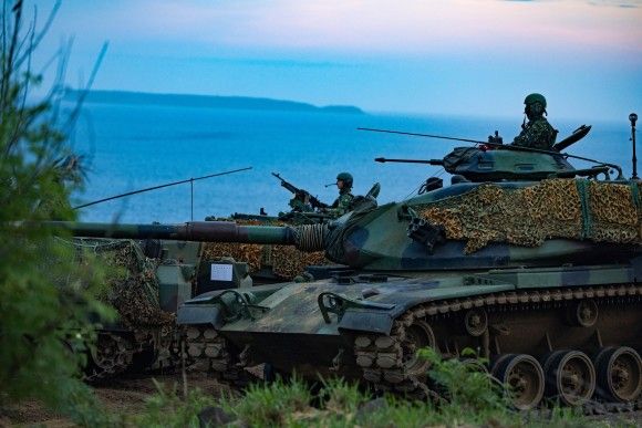 Tajwan, Siły Zbrojne Tajwanu, M60A3 TTS, Czołgi tajwanu, Chiny, USA, wsparcie amerykańskie, Indo-Pacyfik, Pakiet pomocy dla Tajwanu
