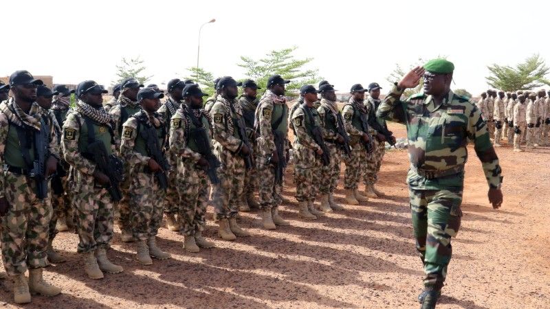 Ćwiczenia wojskowe w Nigrze.