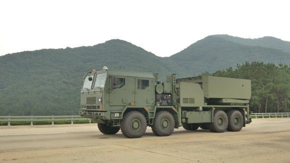 WWR Homar-K (K239 Chunmoo) na testach w Republice Korei.