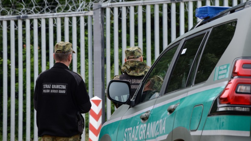 straż graniczna Białoruś mur na granicy