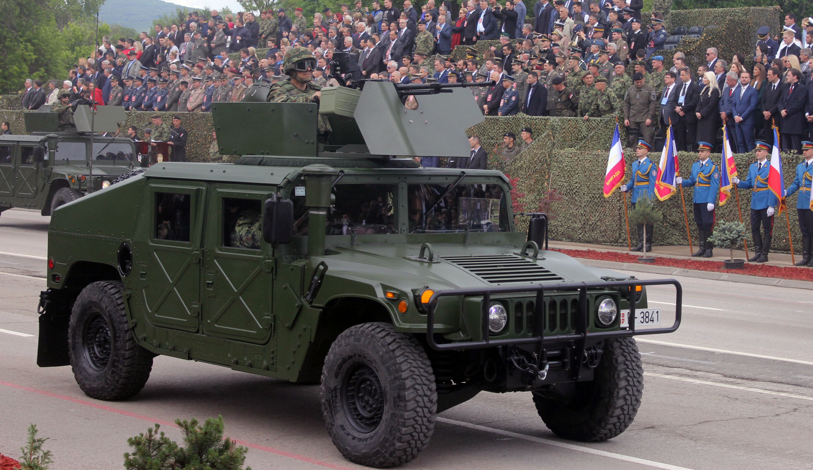 Amerykańskie Humvee dla Serbii