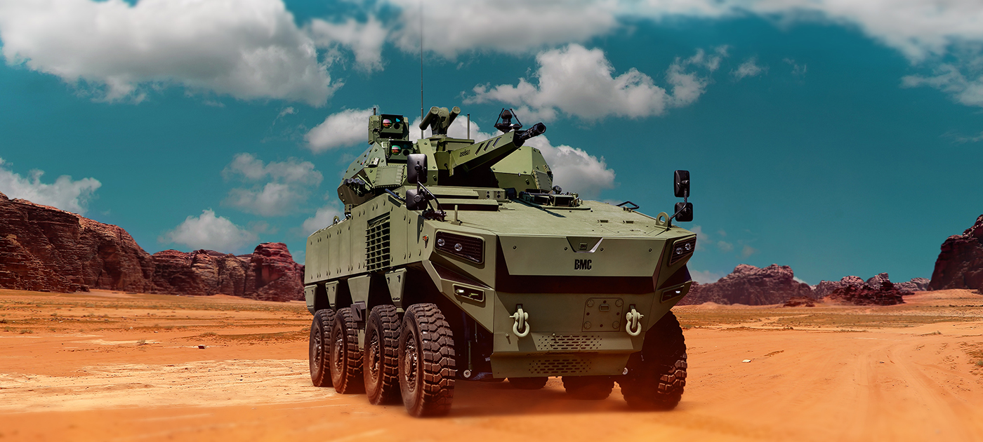 IDEF 2023: Turcy z nowym uniwersalnym KTO 8x8