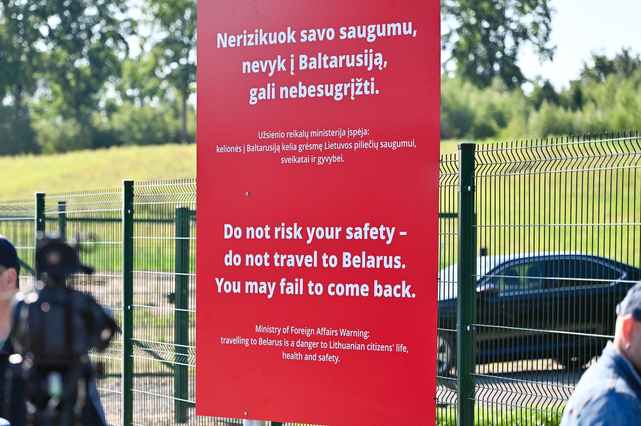 Bo z Białorusi możesz nigdy nie wrócić. Litwa ostrzega przekraczających granicę