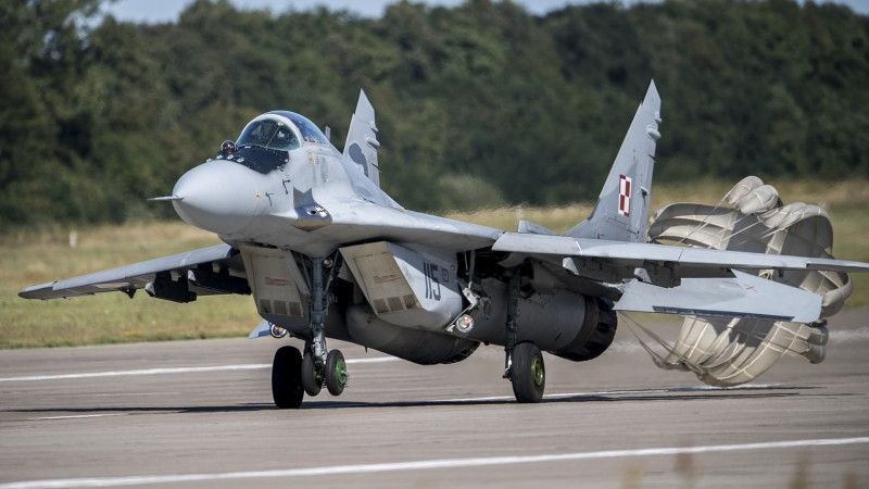 mig-29, defilada, wojsko polskie