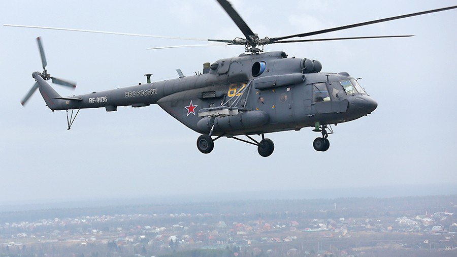 Mi-8AMTSz to najnowszy wariant śmigłowca Mi-8 w rosyjskich siłach zbrojnych - fot. mil.ru
