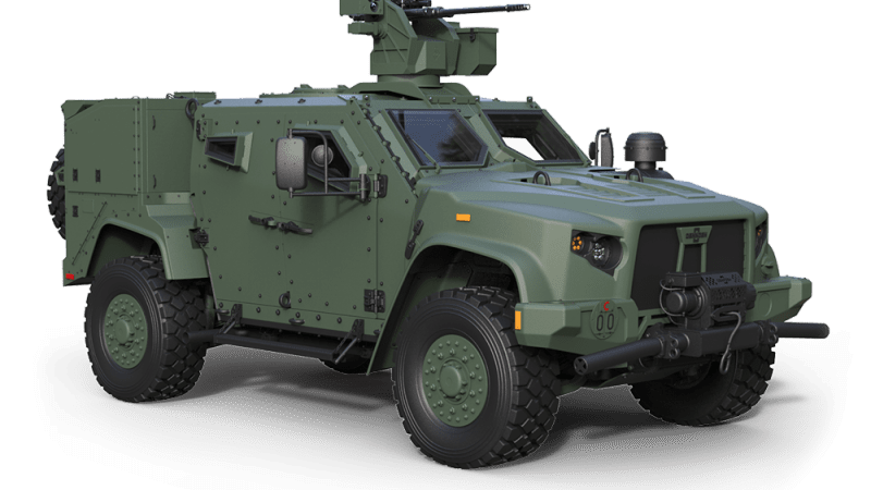 JLTV z ZSMU Midgard.