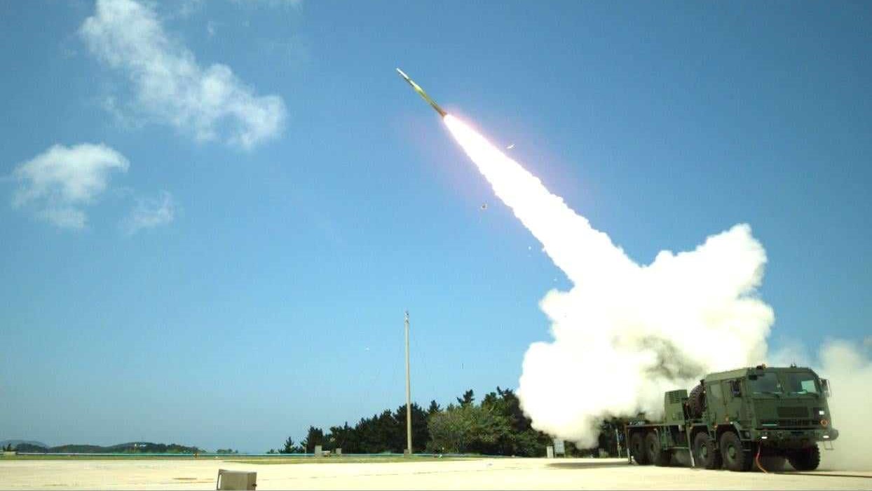 Homar-K strzela na koreańskiej ziemi