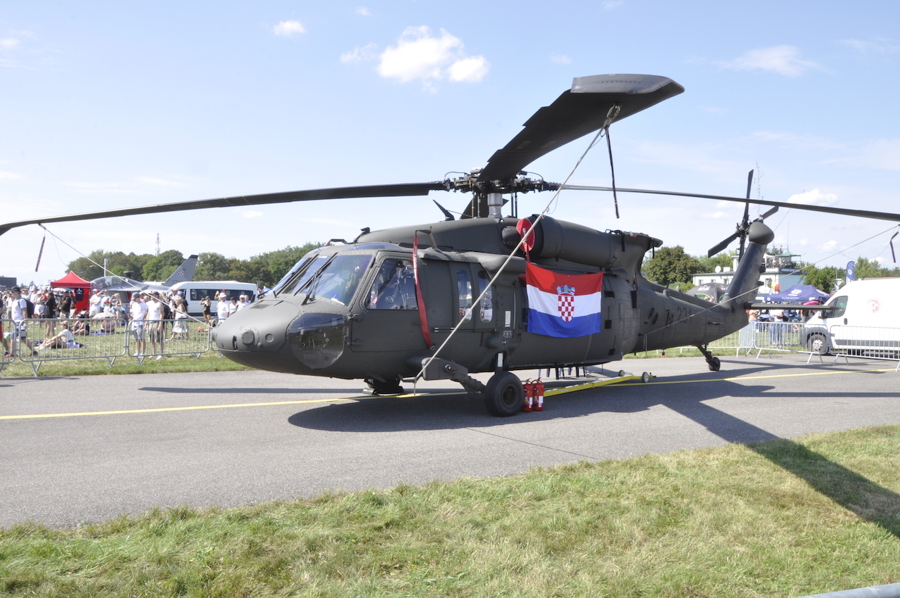 Radom Air Show 2023: Chorwackie śmigłowce na polskiej ziemi