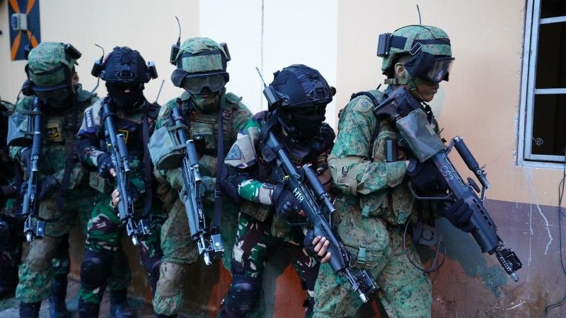 Singapurscy żołnierze