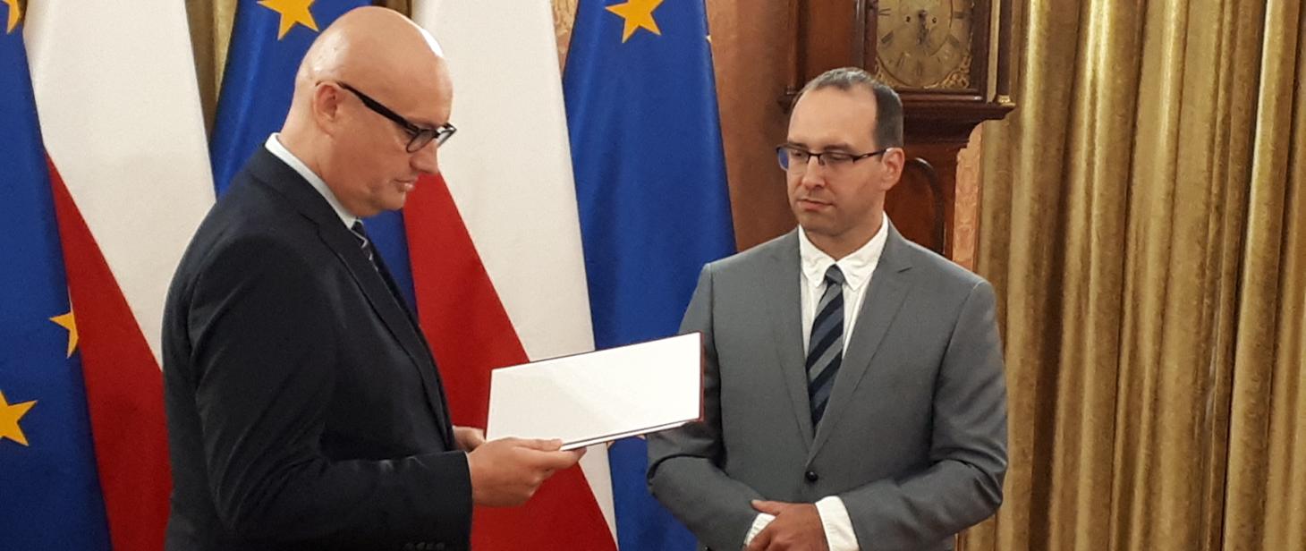 Incydenty na kolei "inspirowane z zewnątrz"? Hoffmann: co do tego nie mam najmniejszych wątpliwości