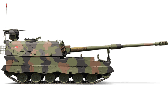 Turecka armatohaubica samobieżna T-155 Fırtına II (w niektórych źródłach nazywana również T-155 Fırtına NG).