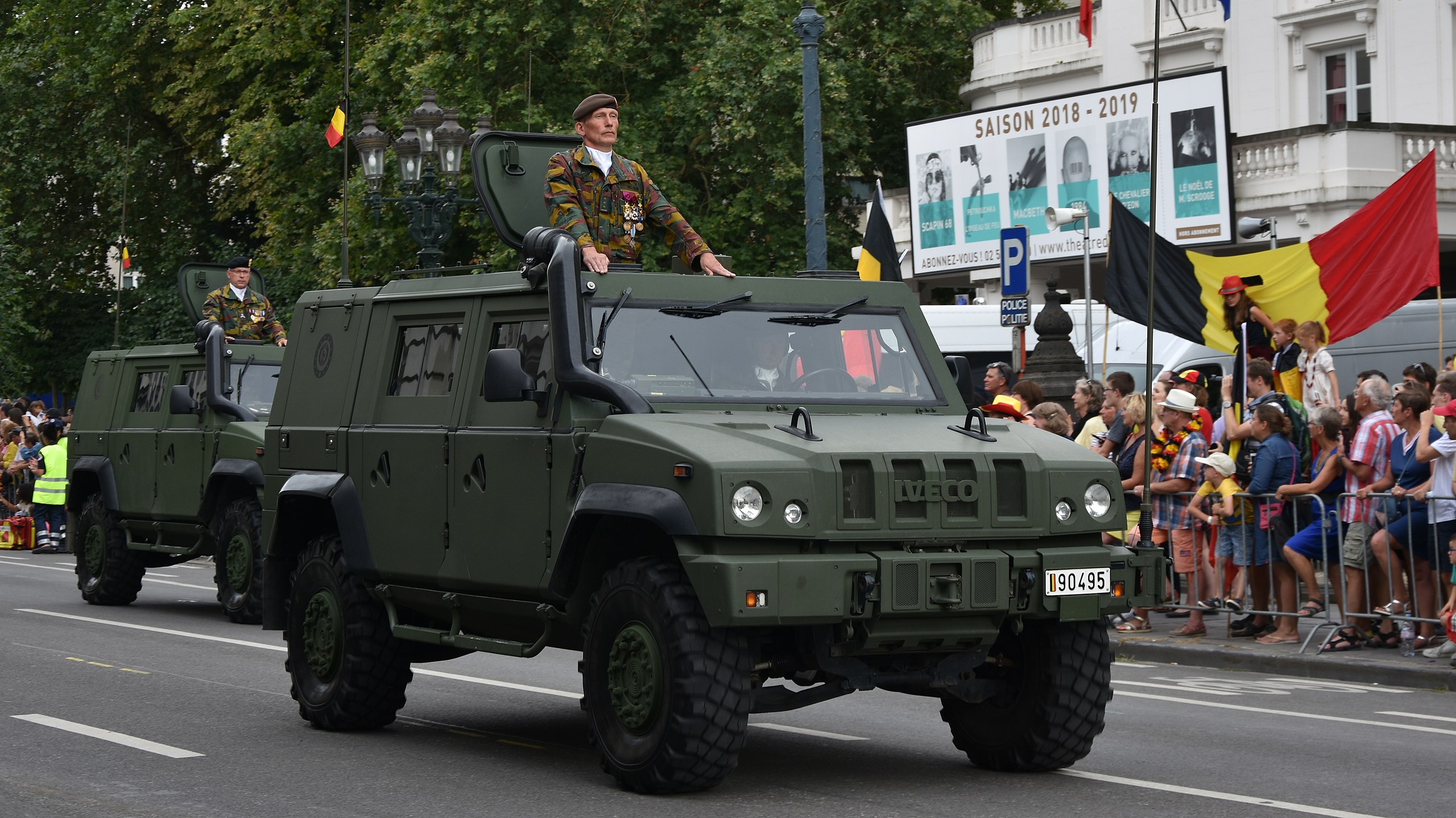 Belgijskie rysie dostarczone w całości na Ukrainę