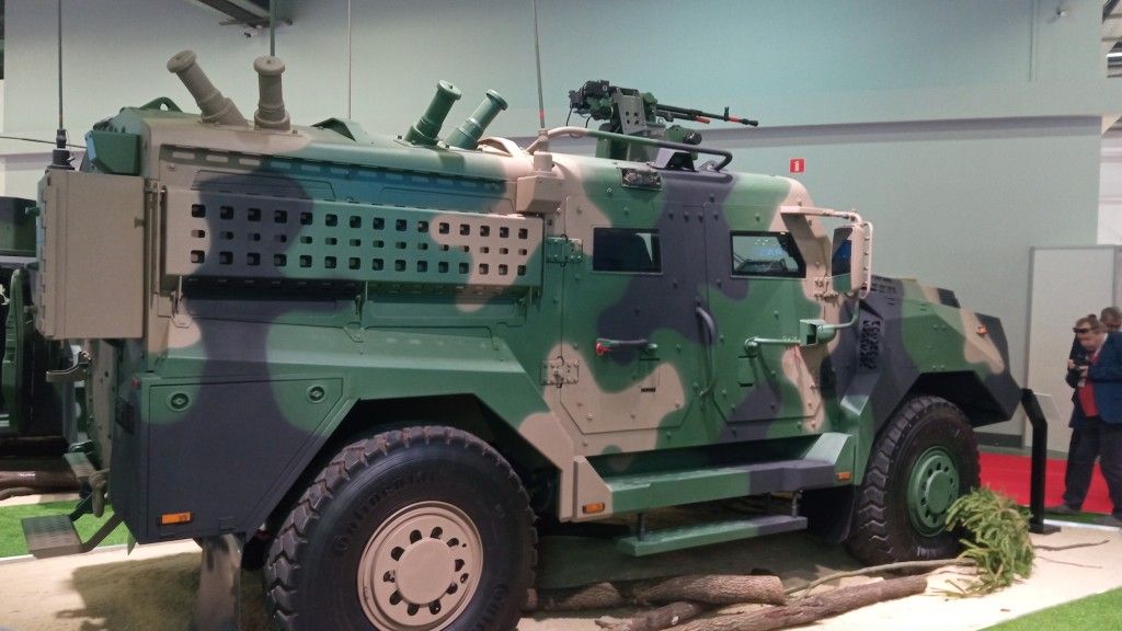 Command variant of the Waran vehicle.