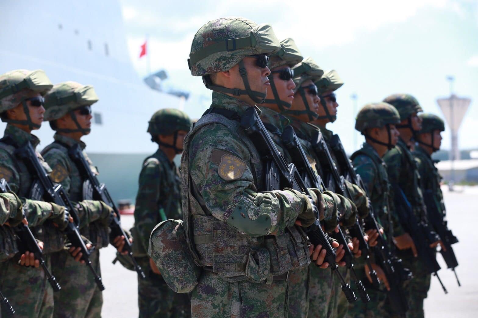 Wspólne ćwiczenia wojskowe Chin i pięciu państw azjatyckich