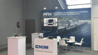Stoisko CNIM podczas MSPO 2023
