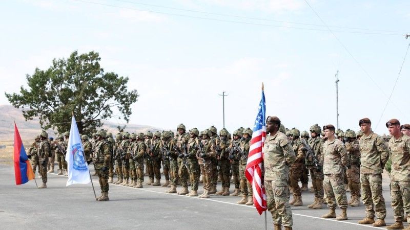 Wojska amerykańskie na ćwiczeniach Eagle Partner w Armenii
