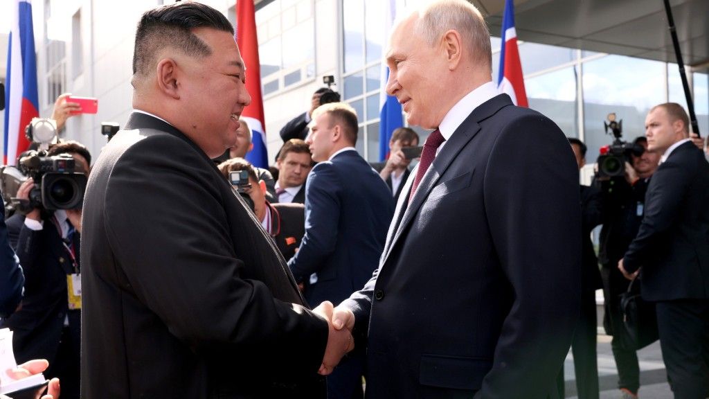 Kim Dzong Un i Putin
