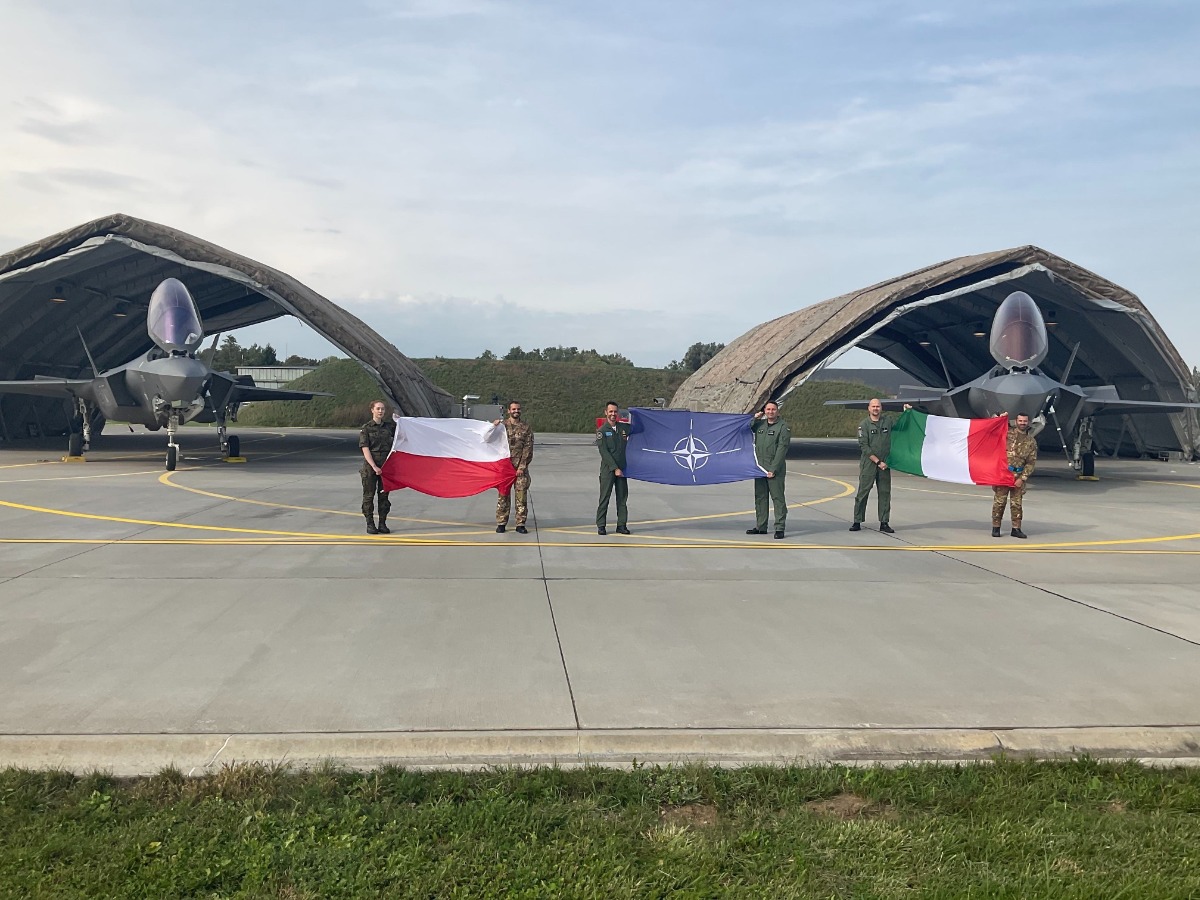 Włoscy lotnicy znów w Malborku – tym razem z F-35
