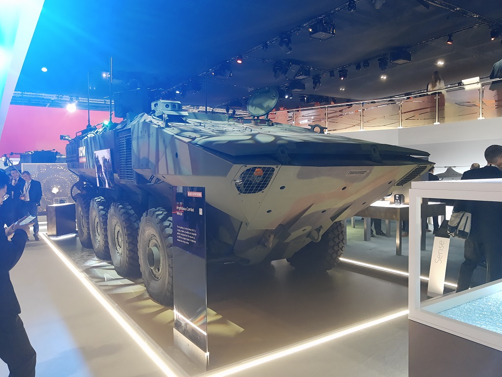 DSEI 2023: premiera transporterów U.S. Army i Marines