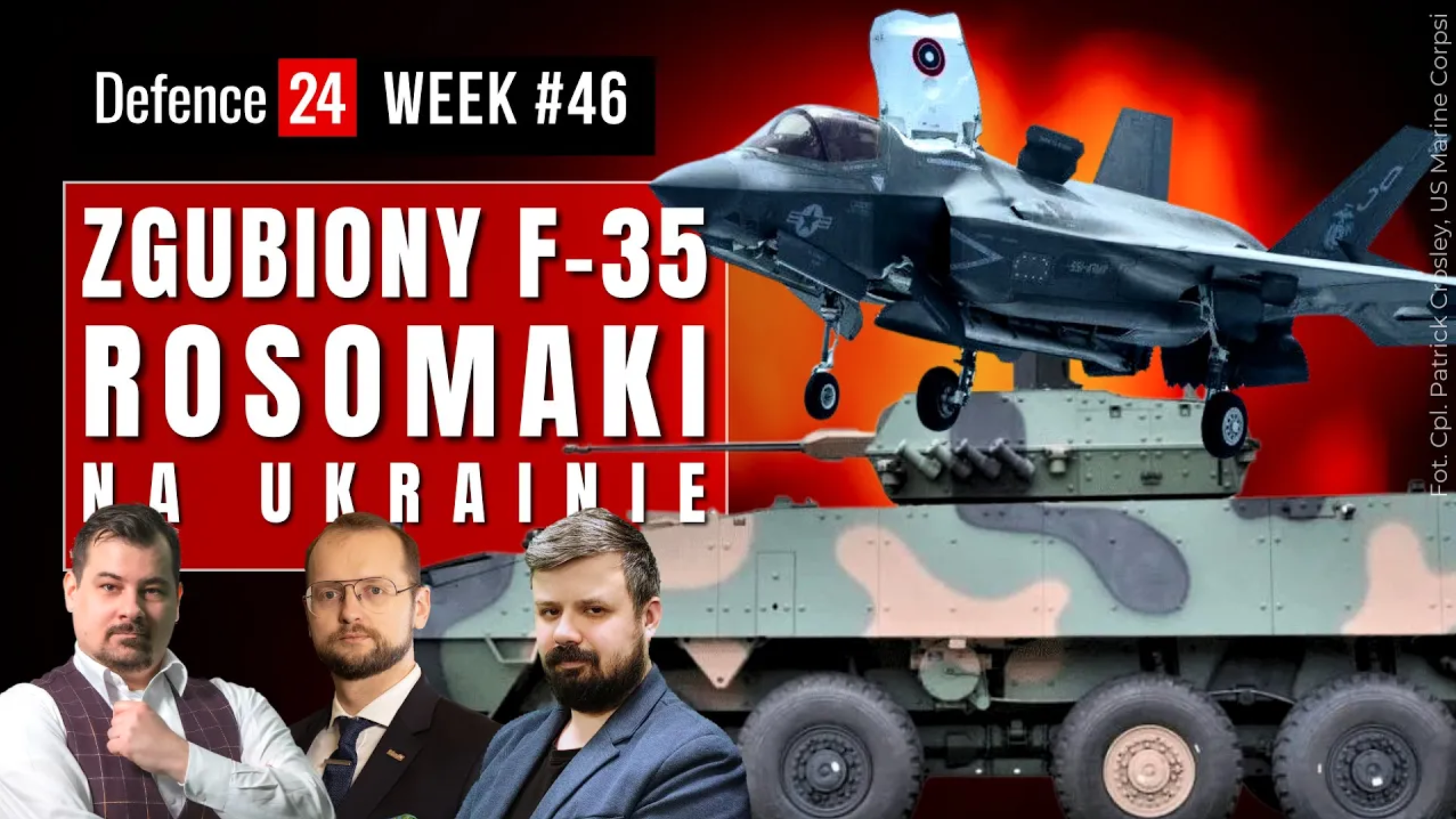Górski Karabach. Zgubiony F-35. Rosomaki na Ukrainie. Defence24Week #46