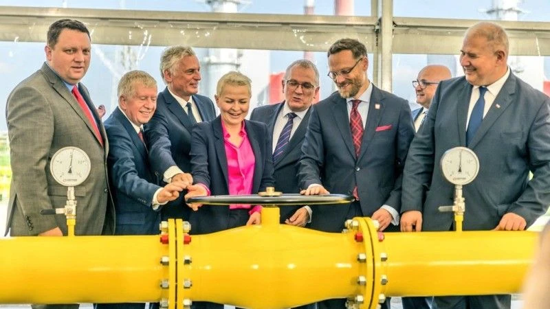 Uroczyste otwarcie połączenia