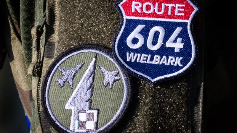 Route 604, Wielbark, dol, ćwiczenia, f-16