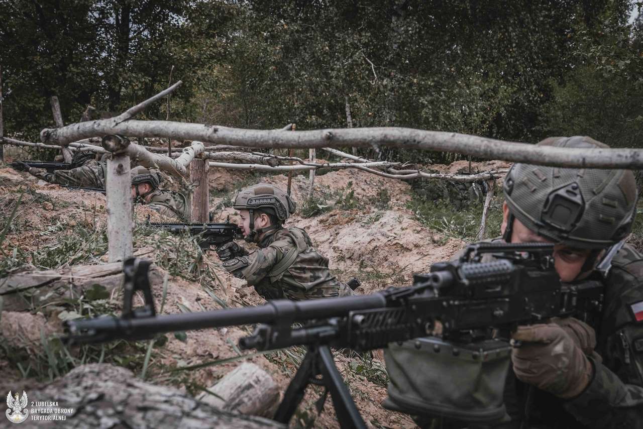Walka w okopach – ćwiczenia lubelskich terytorialsów
