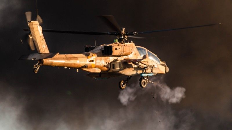 Izraelski Apache (zdjęcie ilustracyjne)