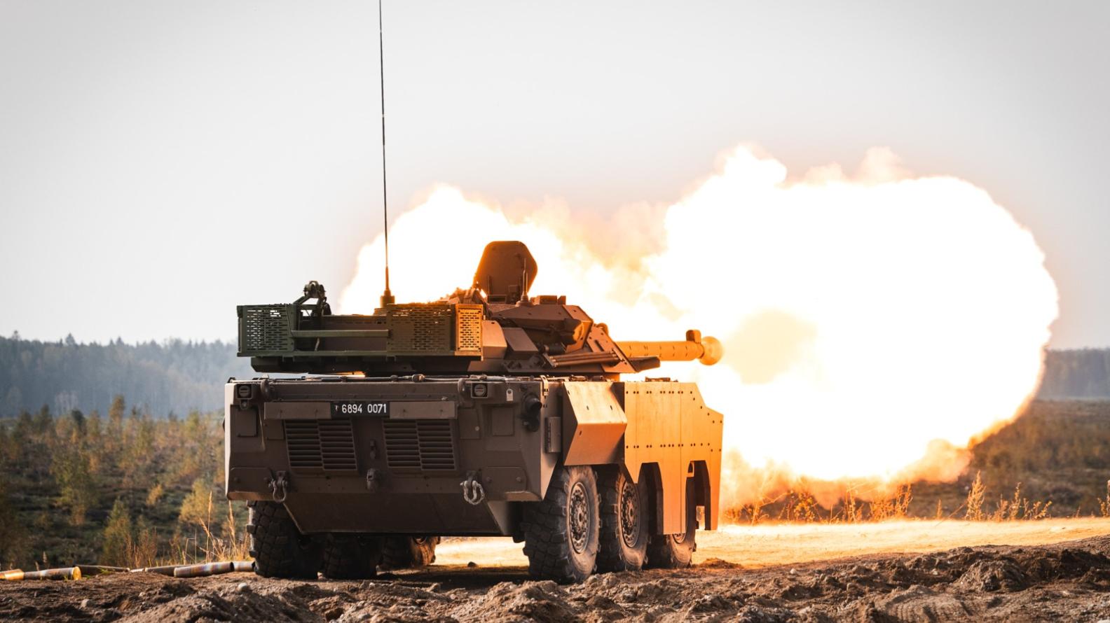 Ukraińska piechota morska na francuskich AMX-10RC