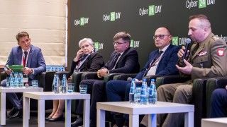 Panel „Bezpieczna łączność na rynku cywilnym i wojskowym 5G/6G” w czasie konferencji Cyber24 Day