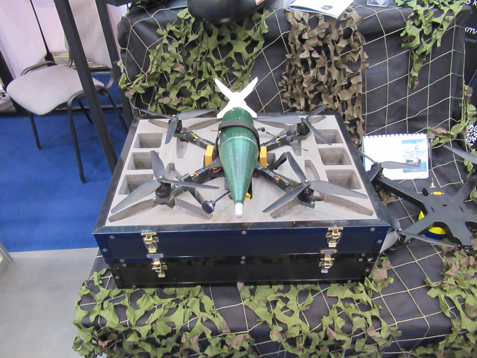 Ukraińskie drony kamikaze na BALTEXPO. Wspólna produkcja?