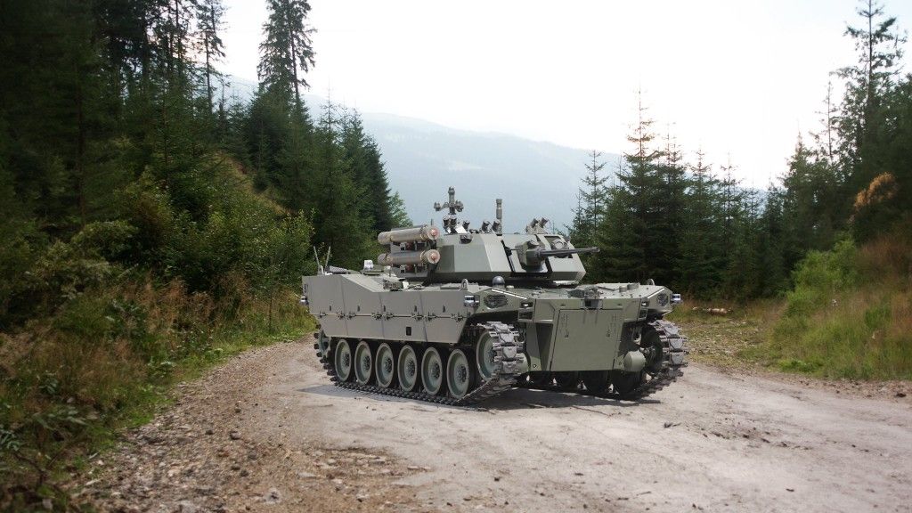 Bezzałogowy pojazd bojowy Alpar.