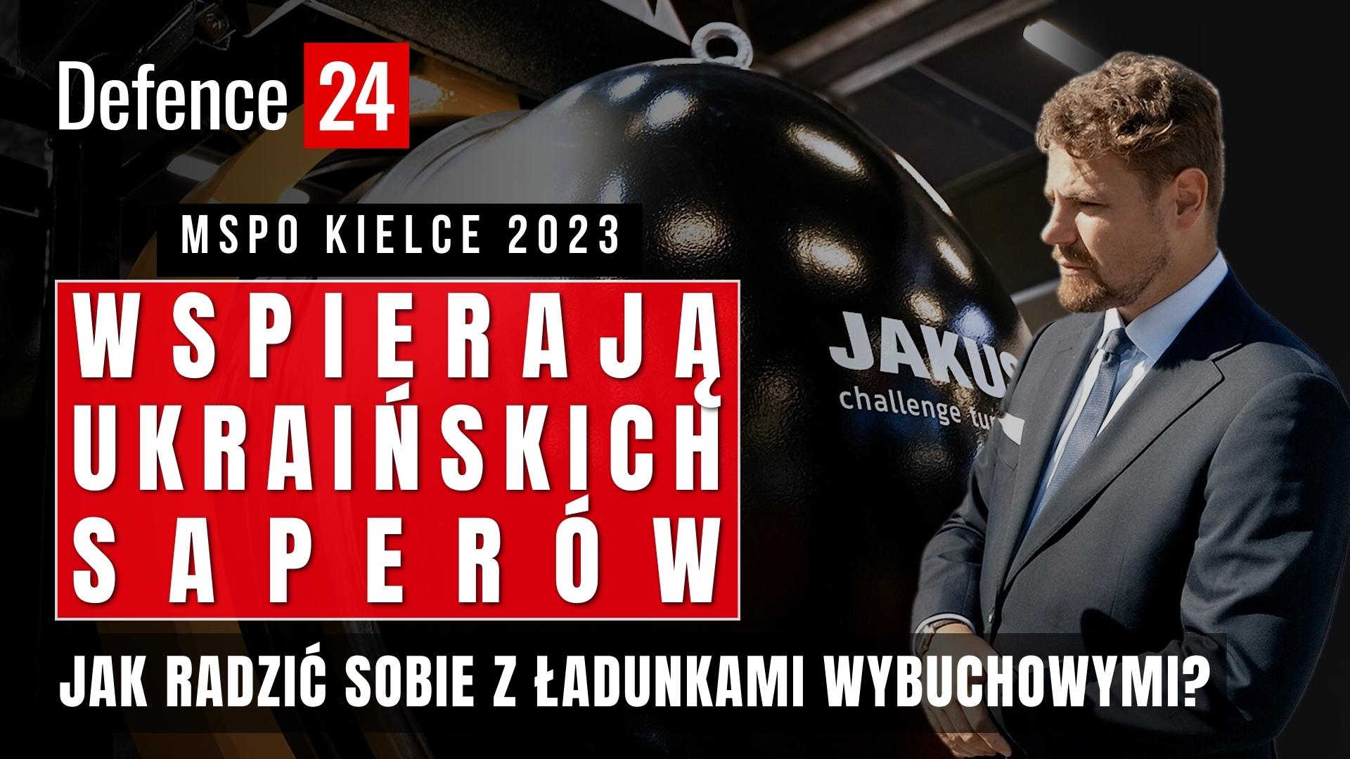 Wspierają ukraińskich saperów. Jak radzić sobie z ładunkami wybuchowymi?