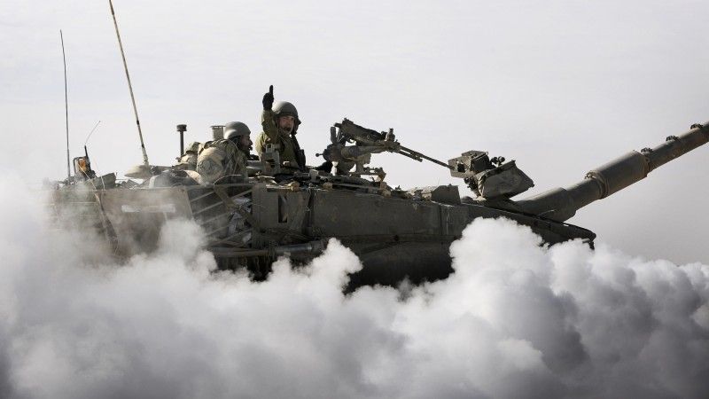 Zdjęcie ilustracyjne, czołg należący do Cahalu.