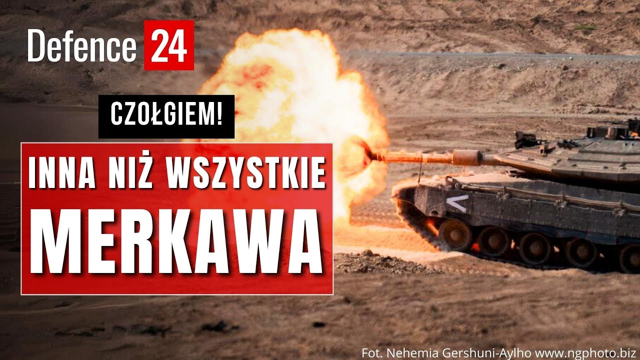 Pancerny rydwan Izraela. Merkawa, czołg inny niż wszystkie [WIDEO]