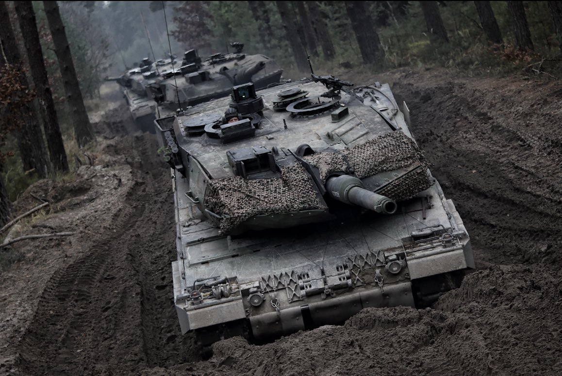 Leopards of Merry at the Spitz of NATO