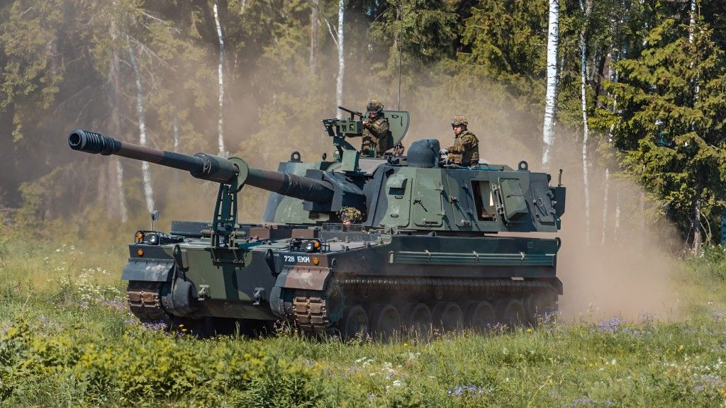 Estoński system artyleryjski K9 Thunder.
