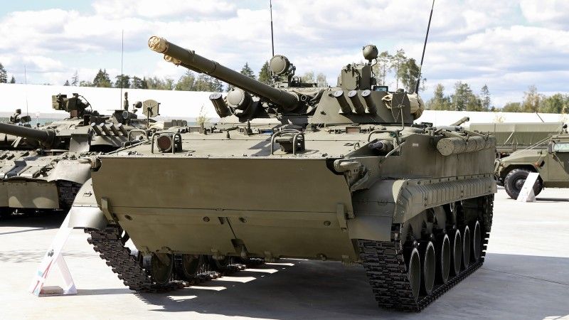 BMP-3 na jednej z rosyjskich wystaw wojskowych.